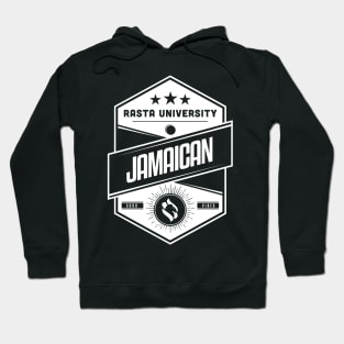 Rasta University Jamaican Good Vibes Reggae Hoodie